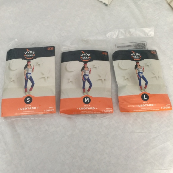 Hyde & Eek Silver Adult Leotard NWT - Picture 2 of 7